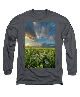 Prairie Sunset Long Sleeve T-Shirts