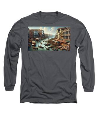 The Grand Canal Long Sleeve T-Shirts