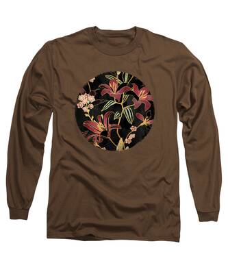Pink Lily Long Sleeve T-Shirts