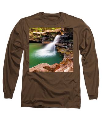 Falling River Long Sleeve T-Shirts