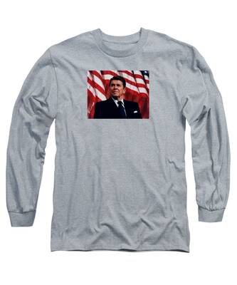 Ronald Reagan Long Sleeve T-Shirts