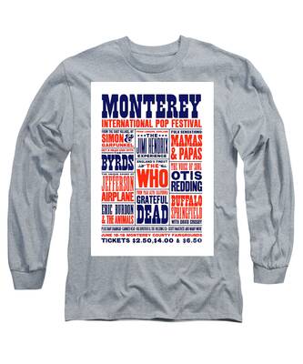 Monterey Pop Festival Long Sleeve T-Shirts