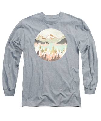 Landscape With Trees Long Sleeve T-Shirts