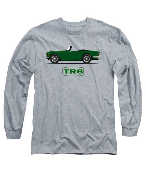 British Racing Green Long Sleeve T-Shirts