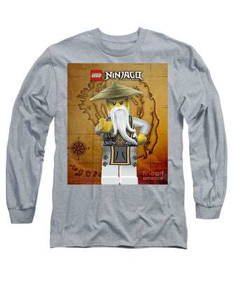 Pixels Ninjago - Lego T-Shirts for Sleeve Sale Long