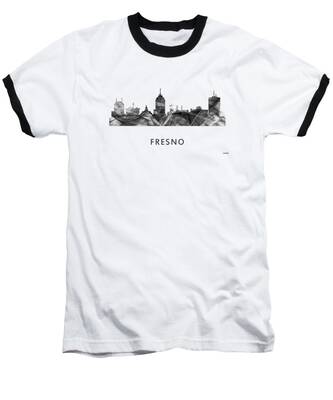 Fresno Silhouette Baseball T-Shirts