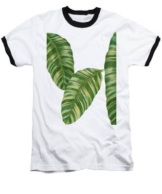 Banana Leaf Baseball T-Shirts