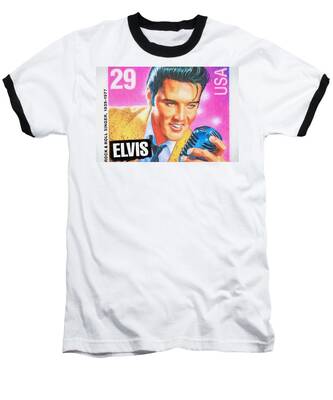 Elvis Presely Baseball T-Shirts