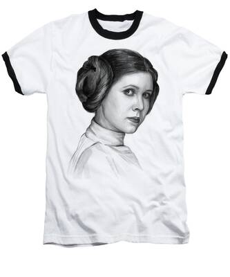 Princess Leia Baseball T-Shirts