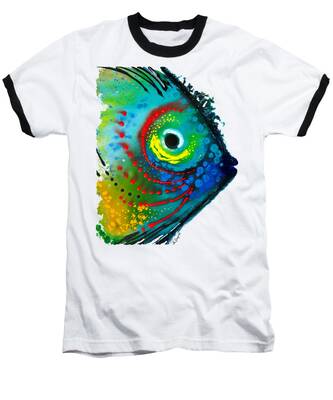 Fish Eye Baseball T-Shirts