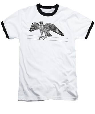 Lanner Falcon Baseball T-Shirts