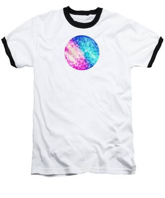 Crystal Pattern Baseball T-Shirts