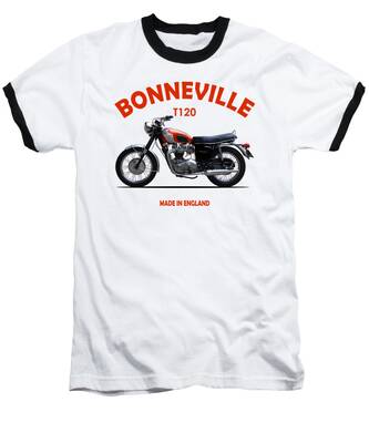 Triumph Bonneville Baseball T-Shirts for Sale - Pixels Merch