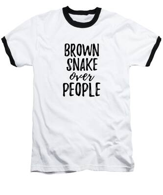 Brown Snake Baseball T-Shirts