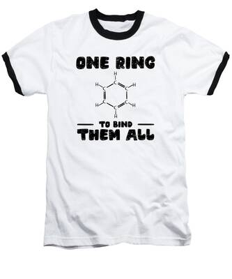 Molecule Baseball T-Shirts