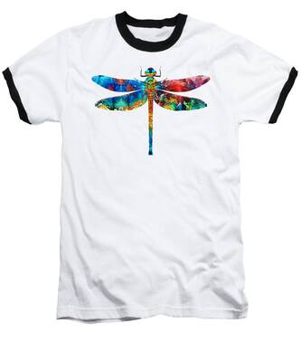 Dragonfly Wings Baseball T-Shirts