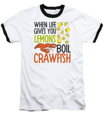 Crawfish Baseball T-Shirts