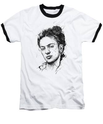 Kahlo Baseball T-Shirts