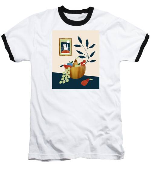 Fruit Bowl Baseball T-Shirts