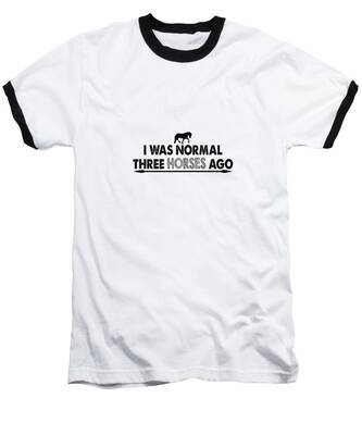Three Horses Baseball T-Shirts