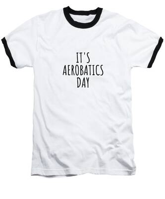 Aerobatics Baseball T-Shirts