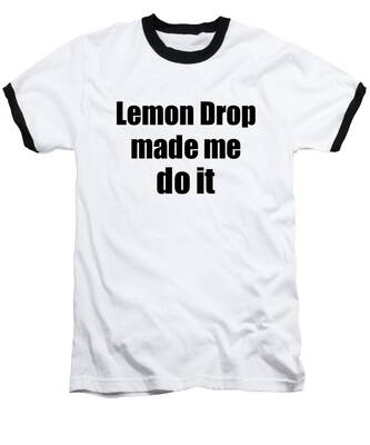 Lemon Drop Baseball T-Shirts