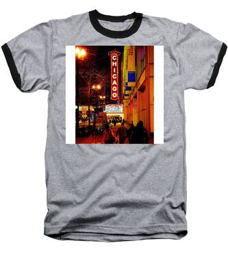 Chicago Theater Baseball T-Shirts