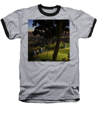 Cityscape Baseball T-Shirts