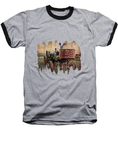 Steam Tractor Baseball T-Shirts