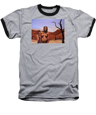 Namib Desert Baseball T-Shirts