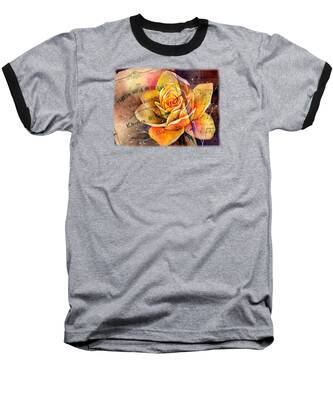Yellow Roses Baseball T-Shirts