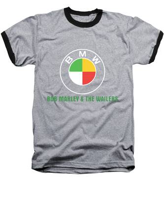 Bob Marley And The Wailers Baseball T-Shirts