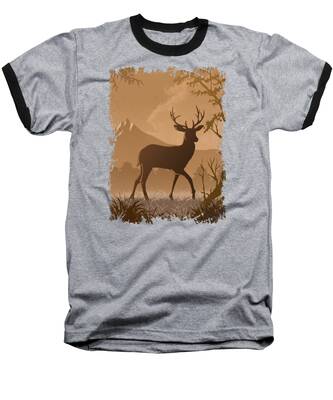 Elk Herd Baseball T-Shirts