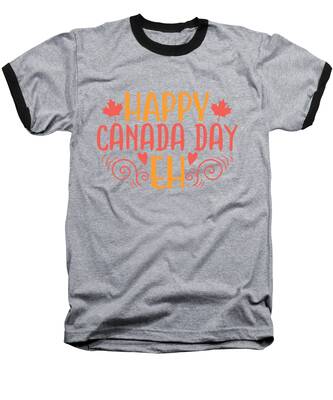 Canada Day Baseball T-Shirts