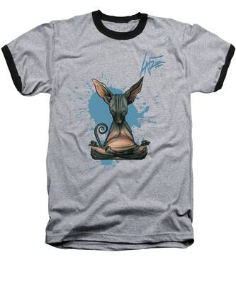 Sphynx Cat Baseball T-Shirts