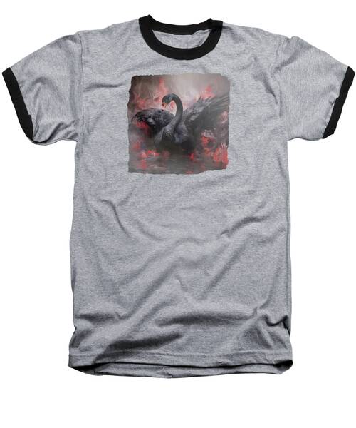 Swan Lake Baseball T-Shirts