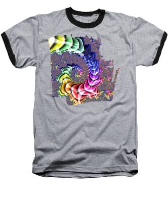 Rainbow Row Baseball T-Shirts