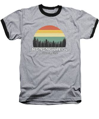 Monongahela National Forest Baseball T-Shirts