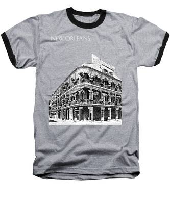 New Orleans Skyline Baseball T-Shirts
