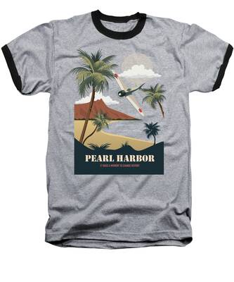 Pearl Harbor Baseball T-Shirts