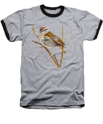 Chipping Sparrow Baseball T-Shirts