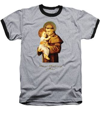 St. Padre Pio Baseball T-Shirts