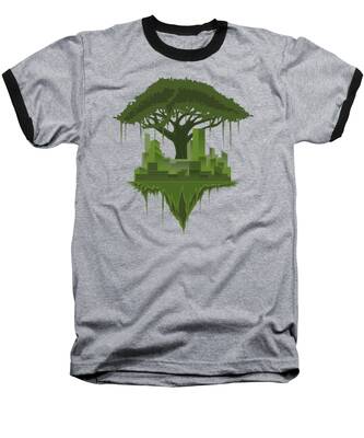 Forest Habitat Baseball T-Shirts