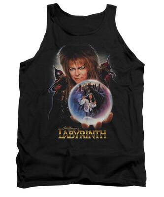 Labyrinth Legendary David Bowie Movie Women/'s Sleeveless Tank Top T Shirt