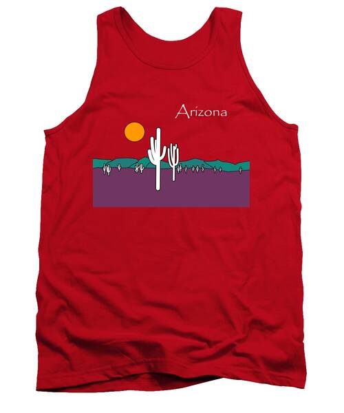 Desert Sunset Tank Tops