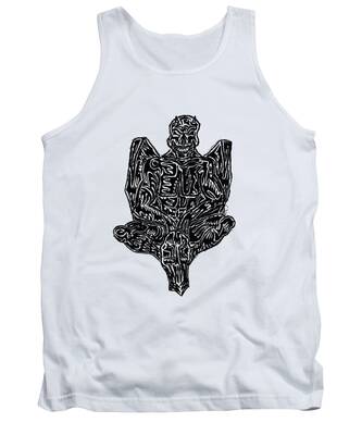 Black_and_white Tank Tops