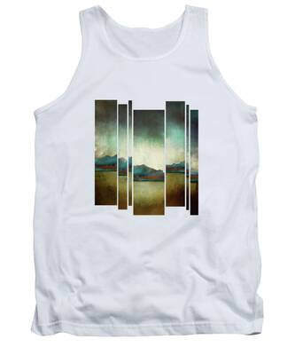 Turquoise Sky Tank Tops