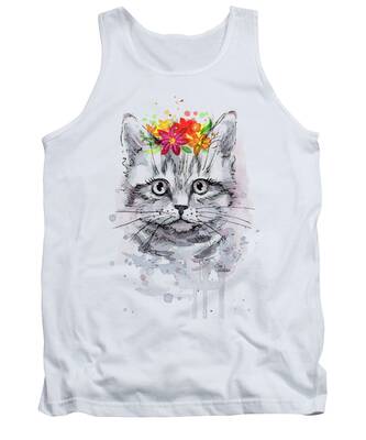 Designs Similar to Cat with Flowers