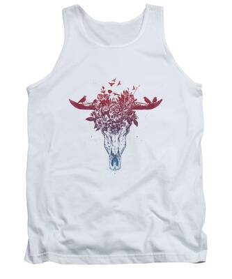 Light and Airy Surrealism Tank Tops