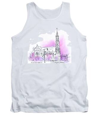 Cologne Cathedral Tank Tops